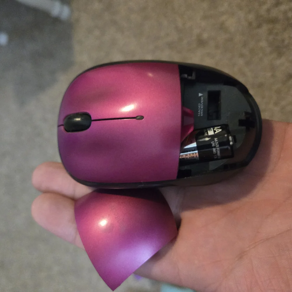 Logitech Wireless Mouse Pink M215 NO USB Reciever